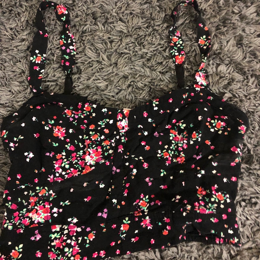 Floral Crop Top
